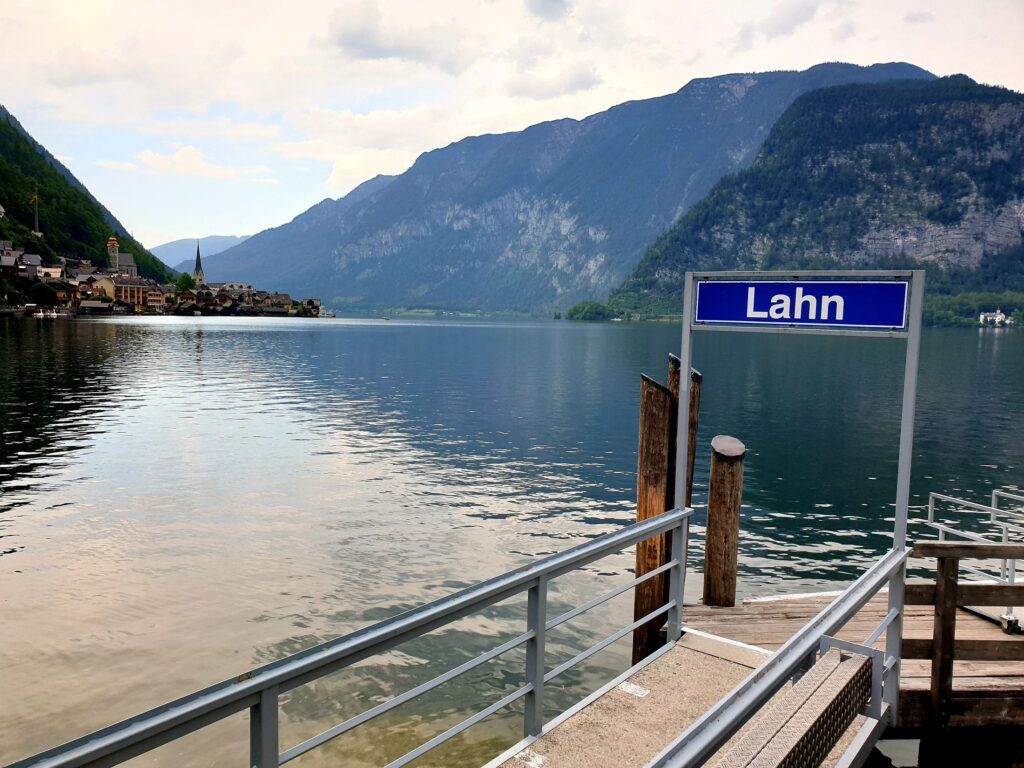 Hallstatt boat tour - Lahn station 