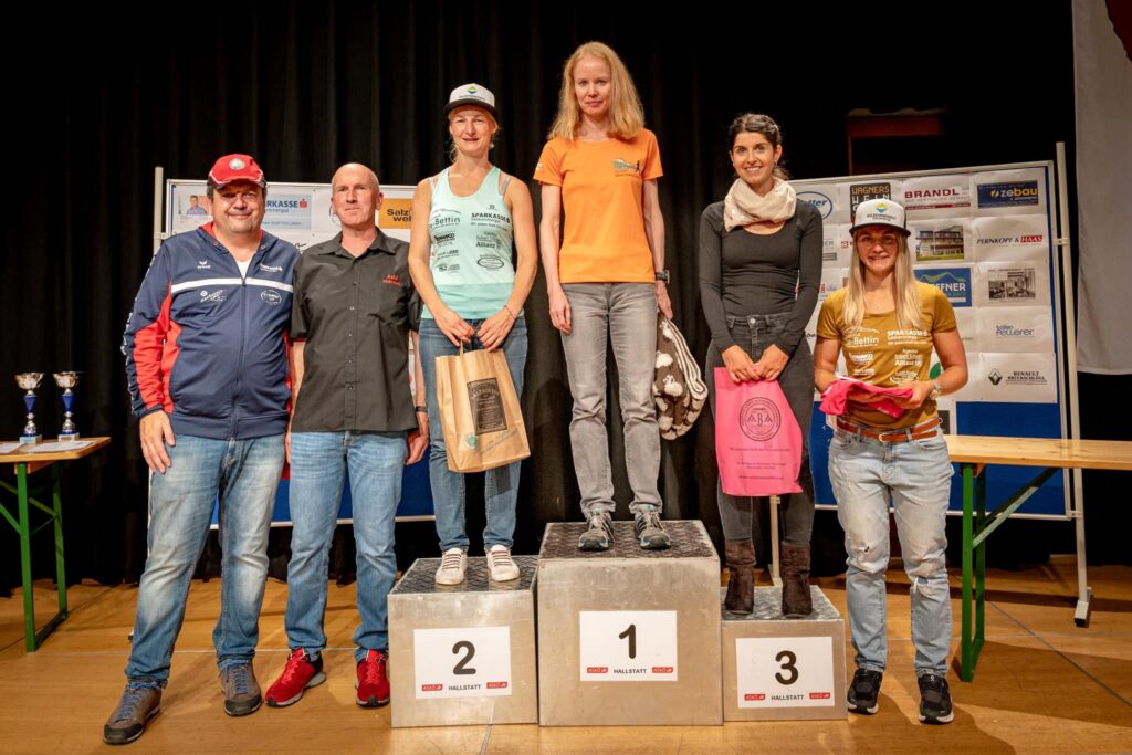 Hallstatt half marathon 2023 ceremony women