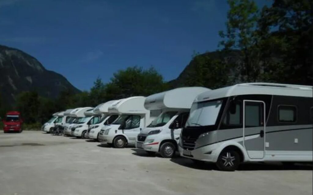 Hallstatt parking P3 for RVs and campers