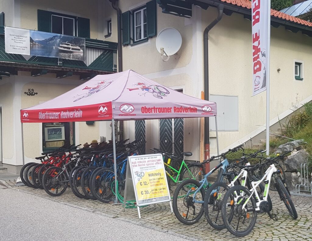 bike rental Obertraun - Hallstatt lake