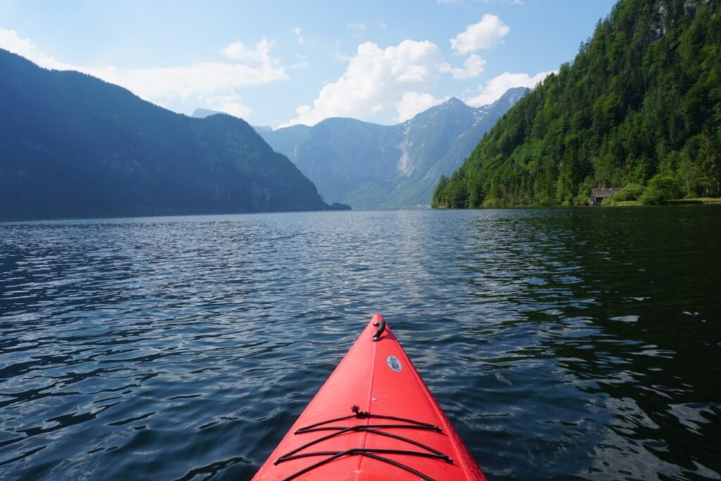 kayak rental Hallstatt lake