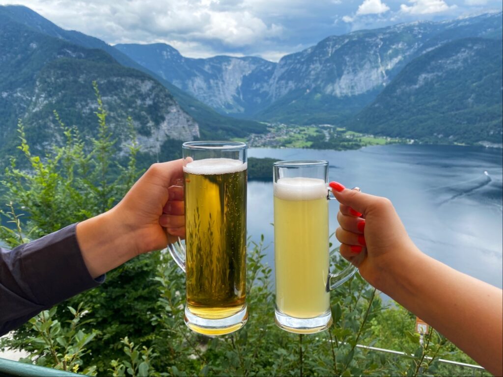 Hallstatt restaurants with view