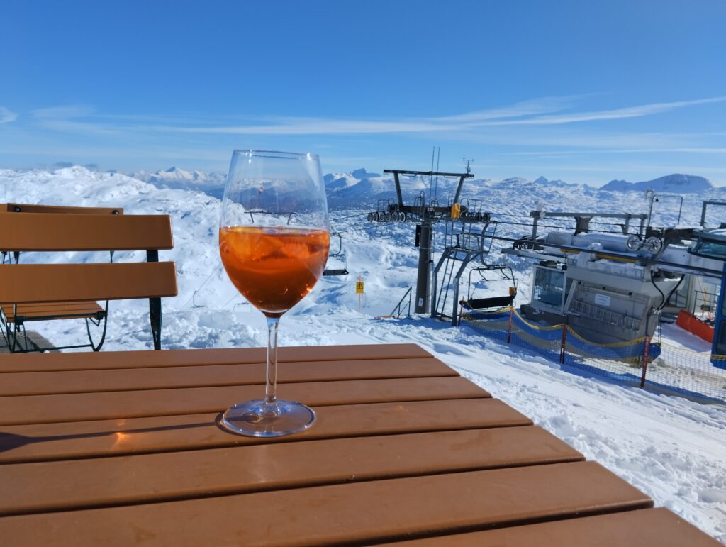 Dachstein Krippenstein aperol spritz