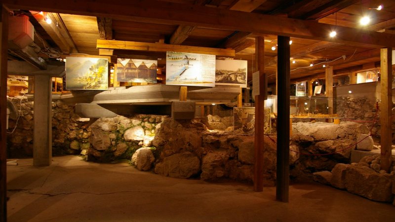 Archeological excavations in Hallstatt museum