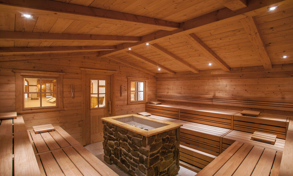 Wellness-Alm am Leopoldhof sauna