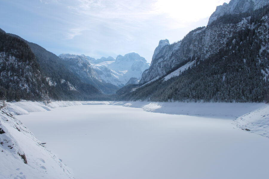 Gosausee in winter