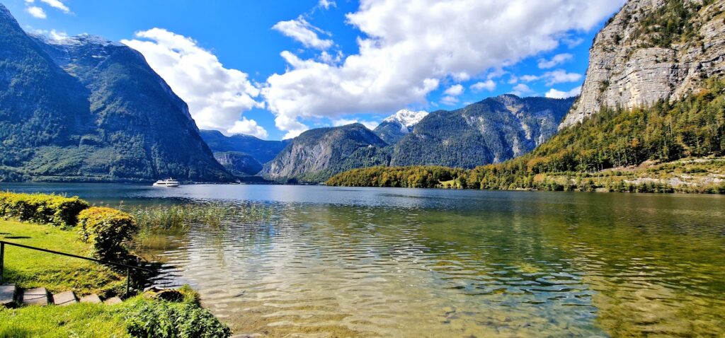 Hallstatt swimming - Obertraun beach
