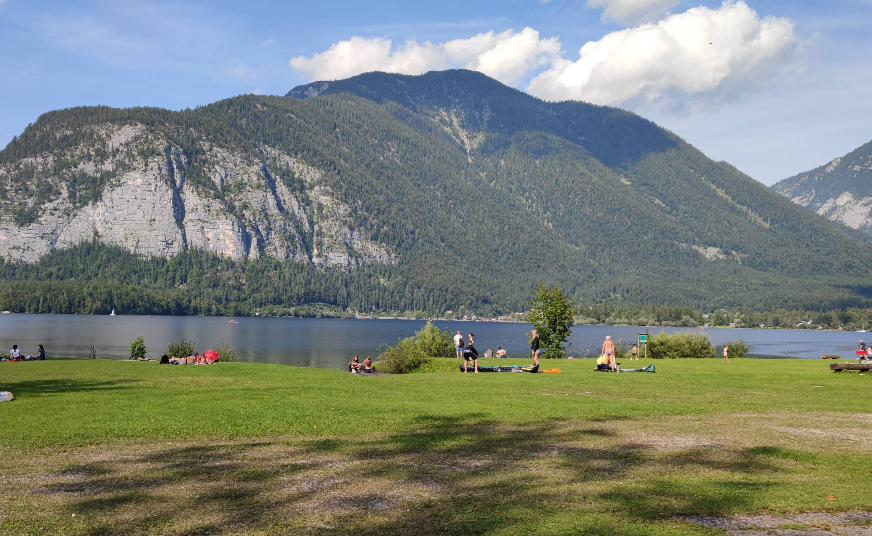 Hallstatt swimming - next to parking lot P4
